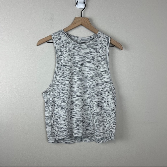 Lululemon Squad Goals Tank Tiger Space Dye Black - Picture 2 of 4